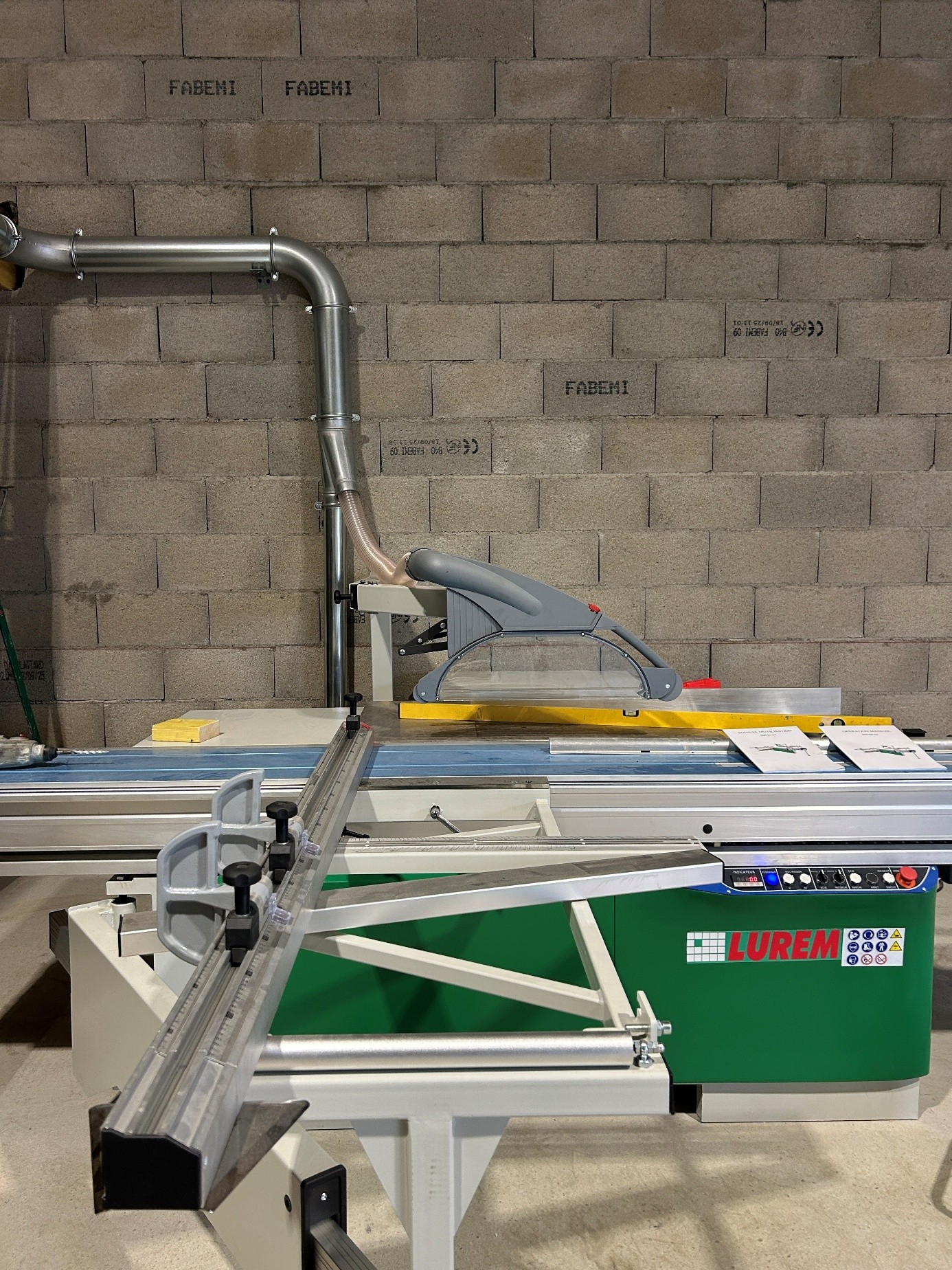 Nouvelle installation : Scie à format LUREM