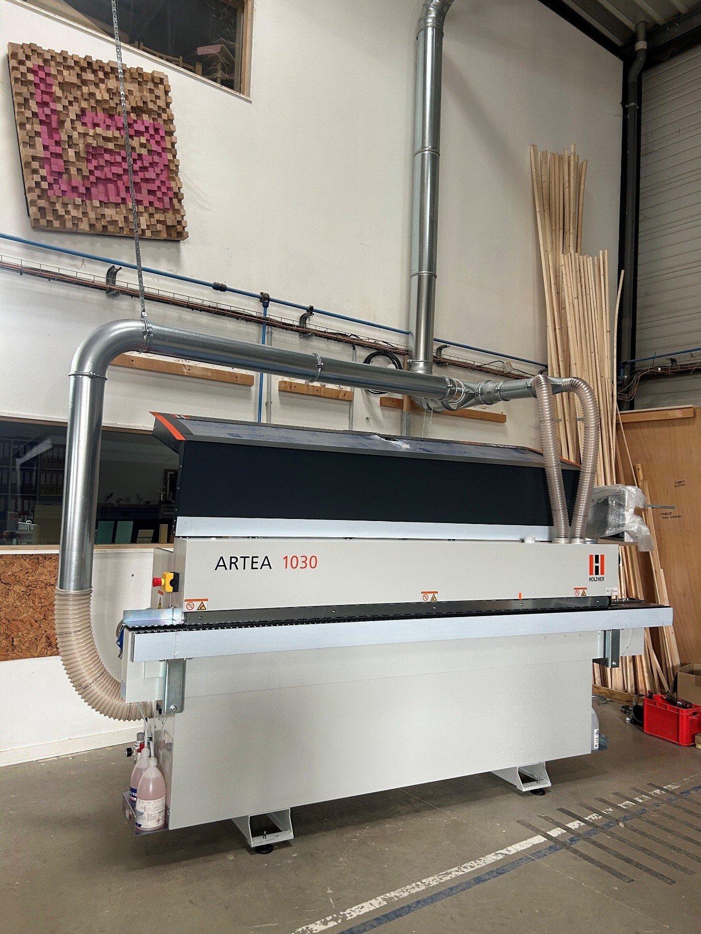 Nouvelle Installation : Plaqueuse de Chant HOLZHER Artea 1030