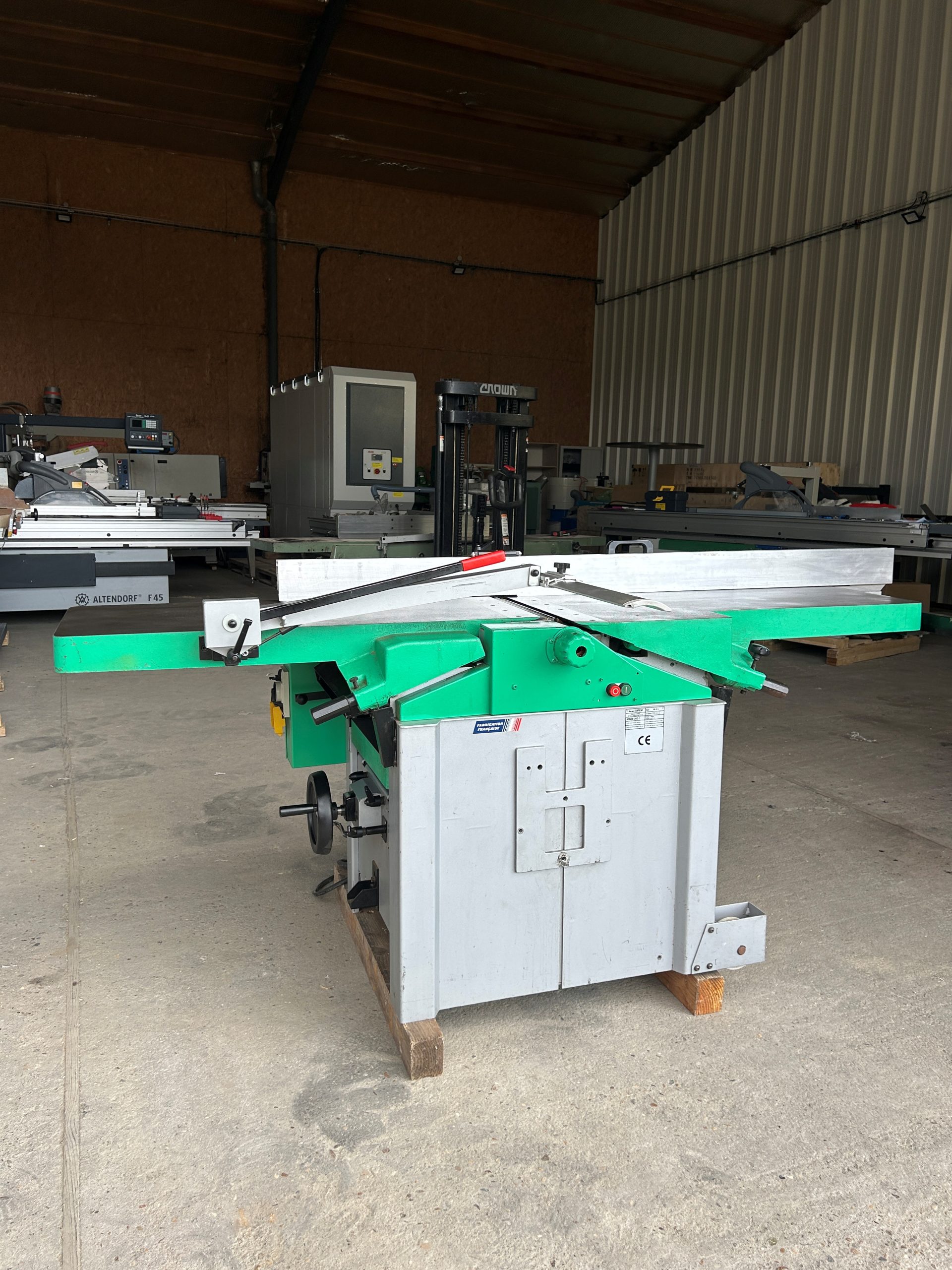 Dégauchisseuse raboteuse Lurem RD41E