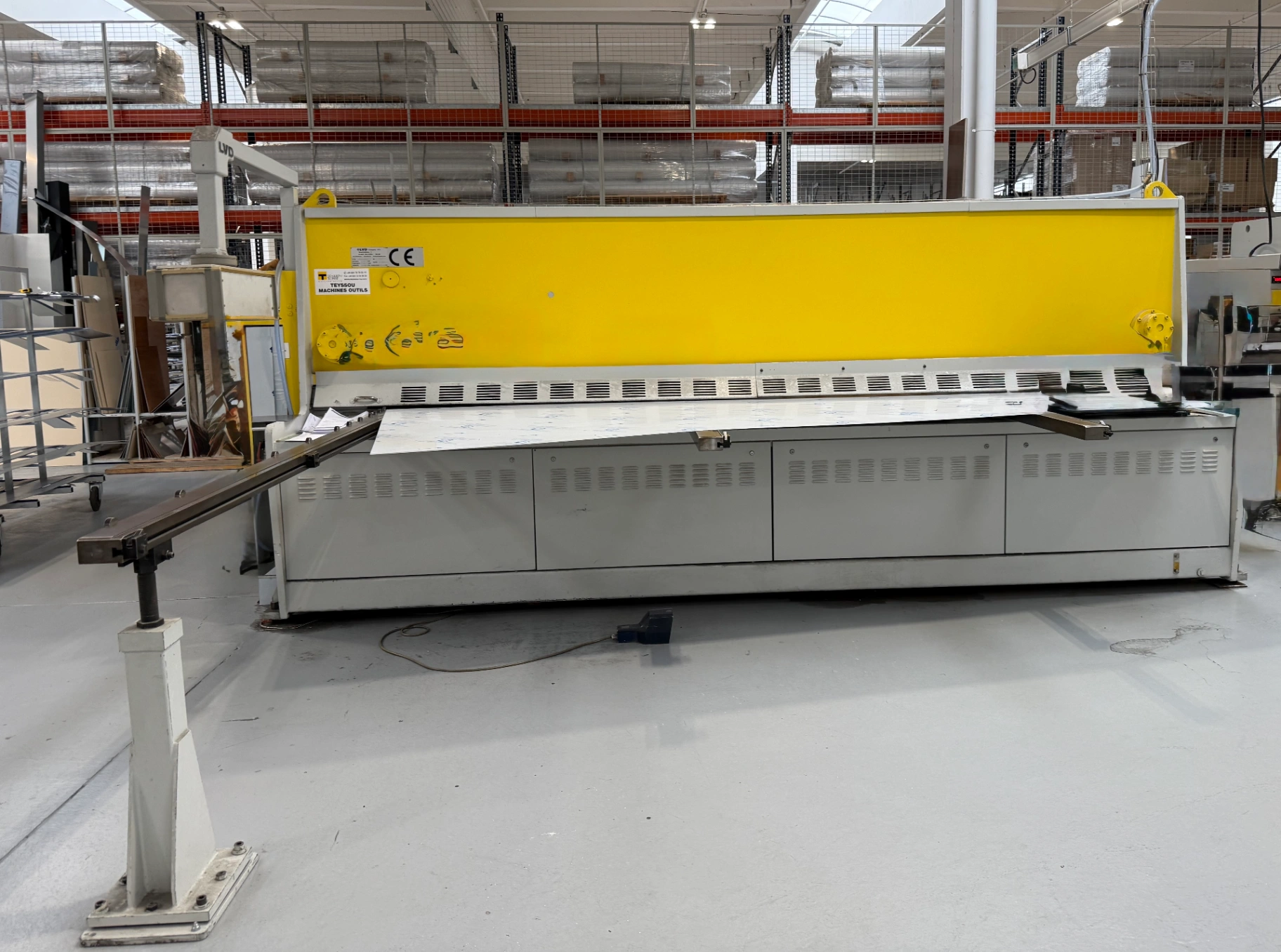 Cisaille Guillotine LVD 4000 mm