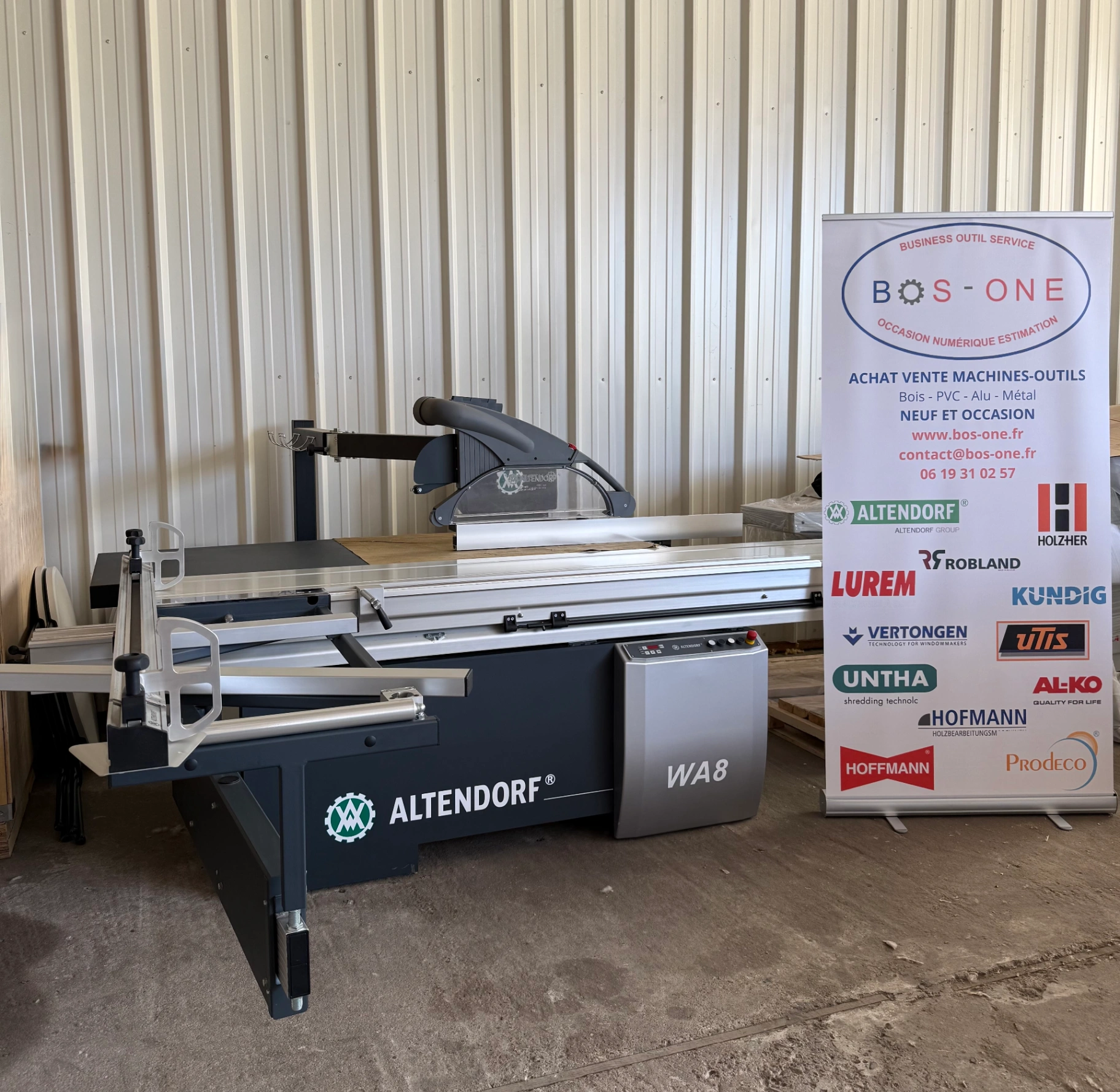 Scie à format ALTENDORF WA8 neuve
